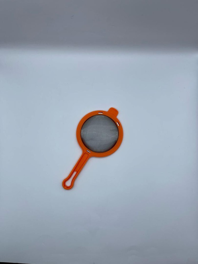 Kitchen Handheld Plastic Screen Mesh Tea Leaf Strainer Flour Sieve Colan``w