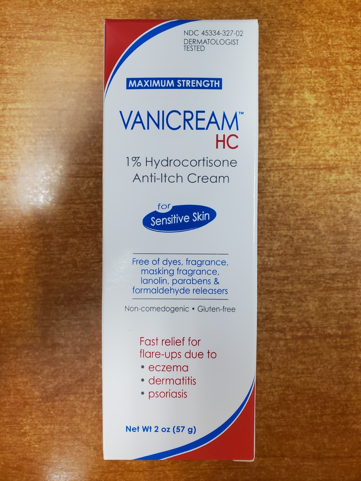 Vanicream HC 1 % Hydrocortisone Cream Sensitive Skin (Exp 8/31/26) 7028