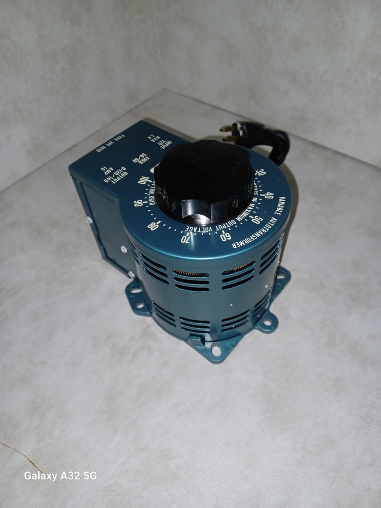 Staco 2PF-1010 120/140v Variable Transformer, New open box