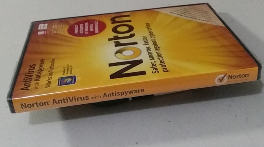 Norton AntiVirus 2011 with AntiSpyware by Symantec for Win 7/Vista/XP NEW SEALED