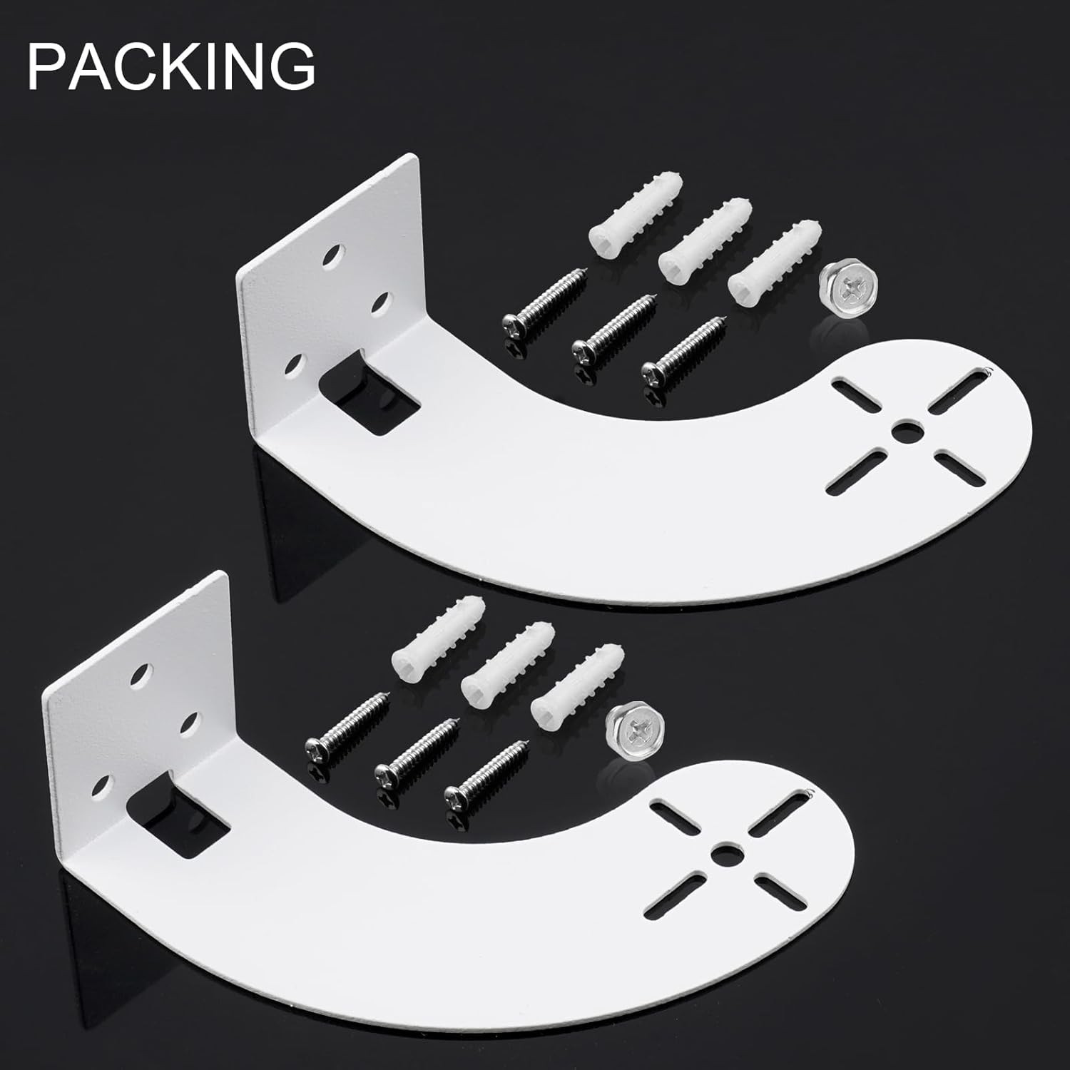 2pack Corner Camera Wall Mount For Wyze Cam Pan V3/wyze Cam V4maximum Coverage..