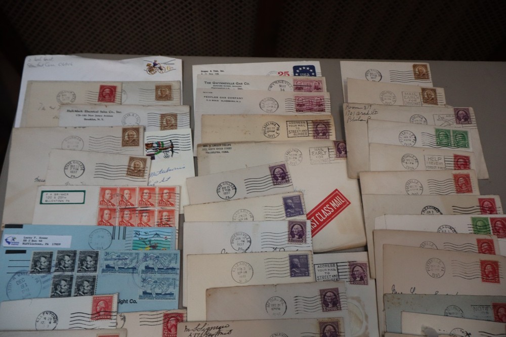 100+ U. S. Stamps on Cover - Commemoratives Regular Issue Covers #2