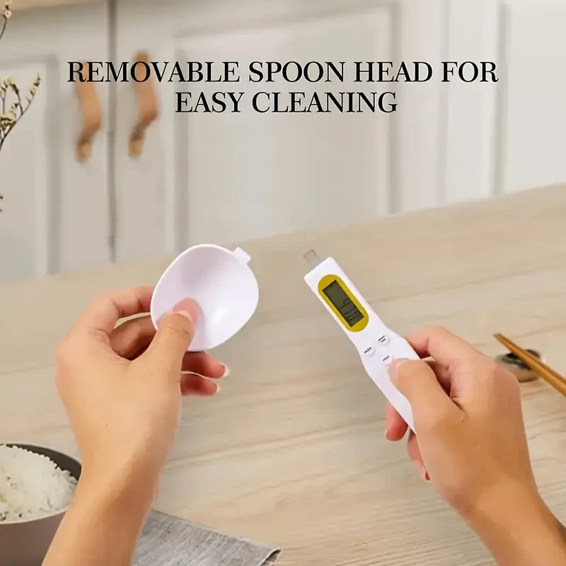 Digital Measuring Spoon Scale for Baking Cooking Precision Weight Tool