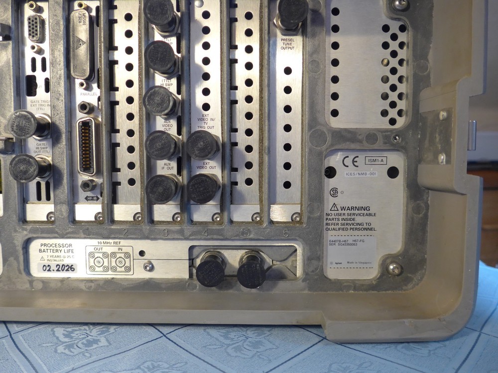 Agilent E4407B Spectrum Analyzer 26.5GHz with options