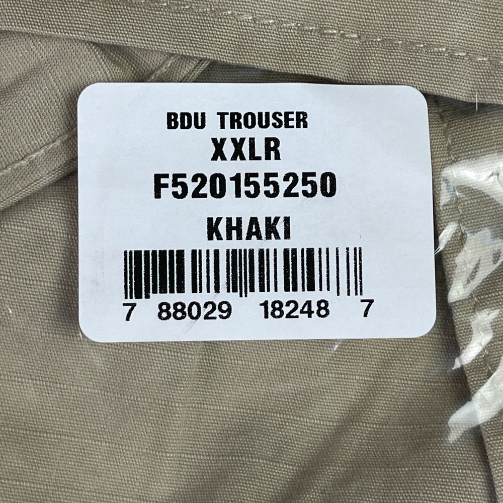 NEW BDU Propper Pants - Tan - XX-Large Regular