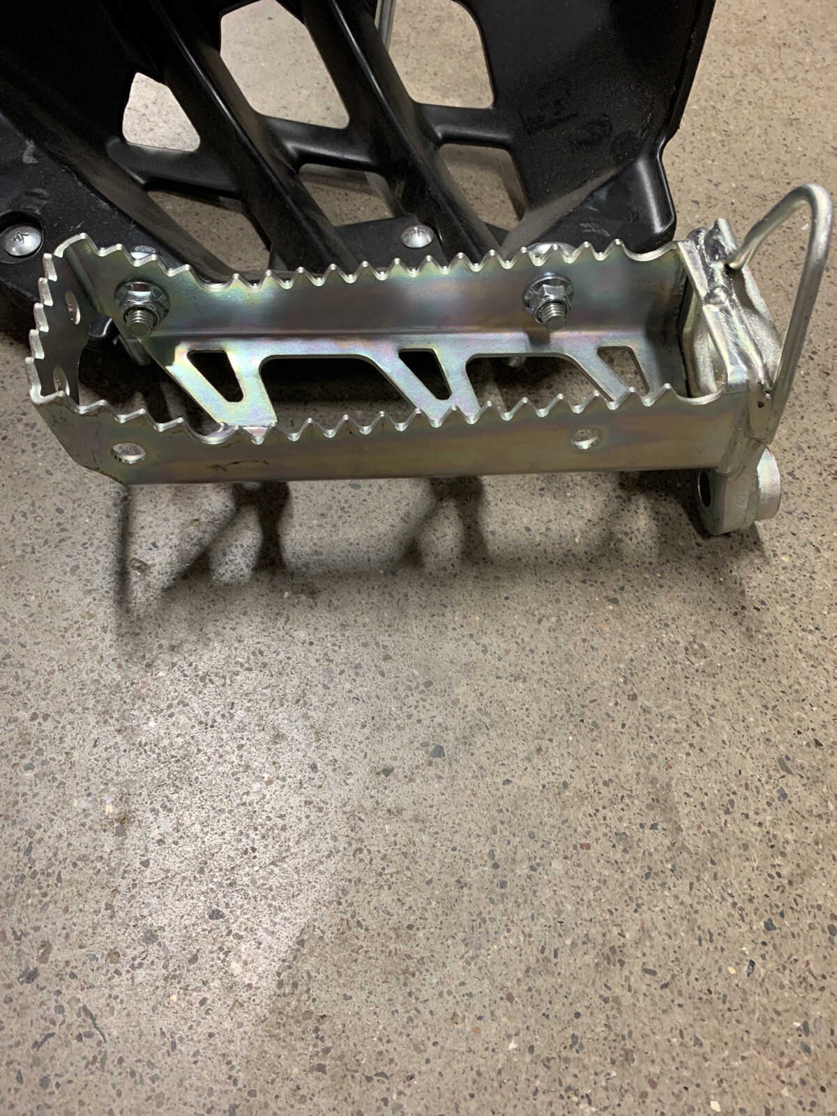 YAMAHA YFZ450R NEW NTO FOOT PEGS HEEL/FOOT GUARDS 2014-2015-2016 14-15-16 20 22