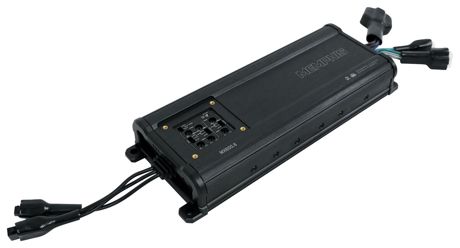 Memphis Audio MX600.6 600w RMS 6 Channel Powersports UTV ATV Amplifier IP66 Amp
