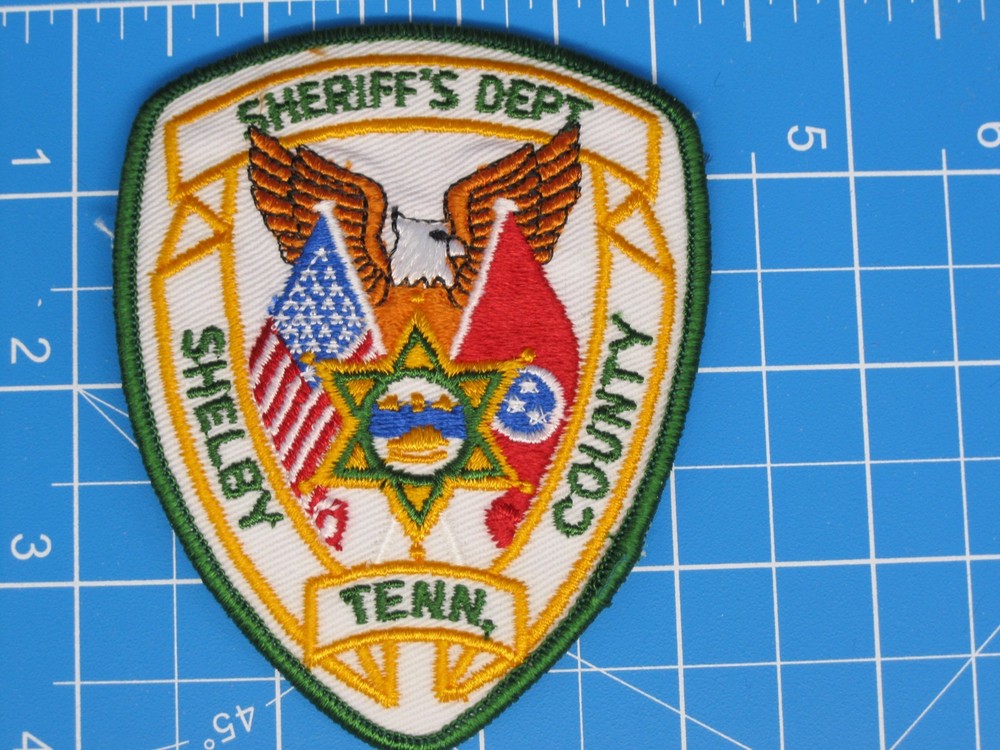 Shelby County Tennessee Sheriff patch small-S