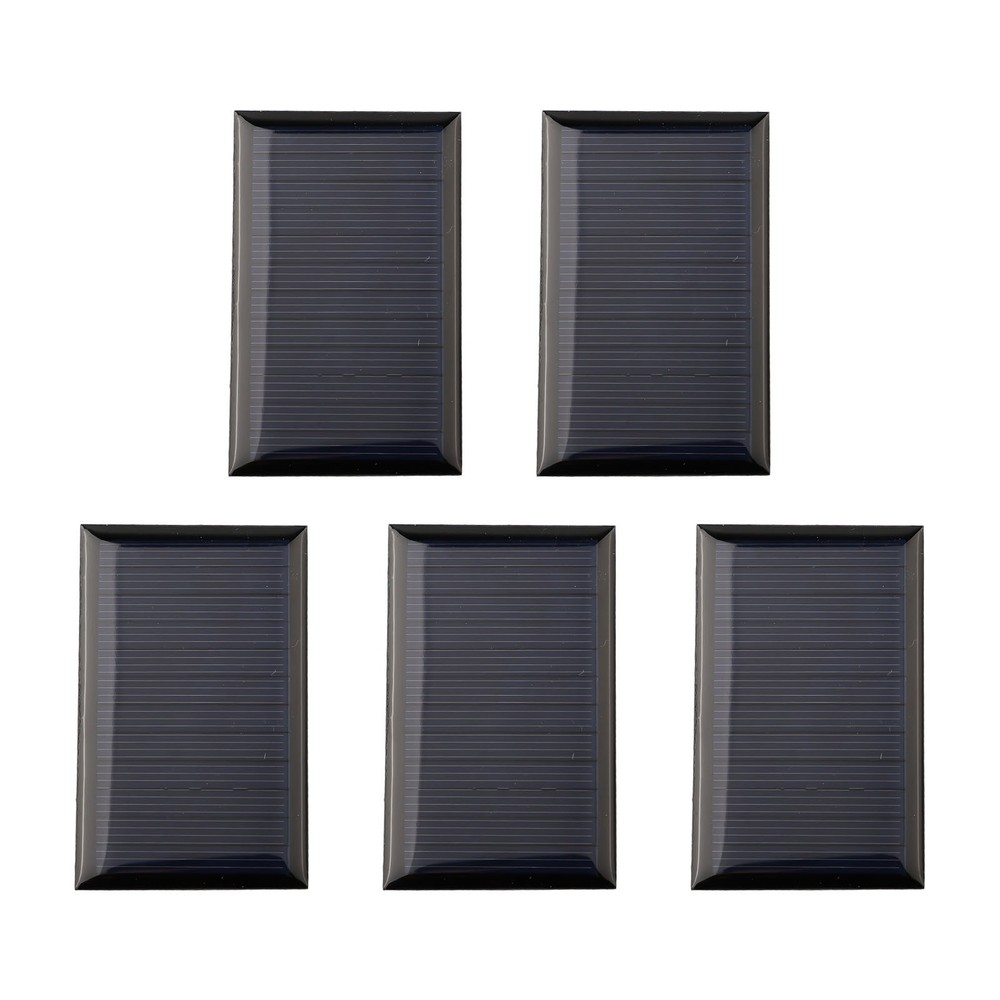 Flexible Use Mini Solar Panels Pack of Five Suitable for Various Needs