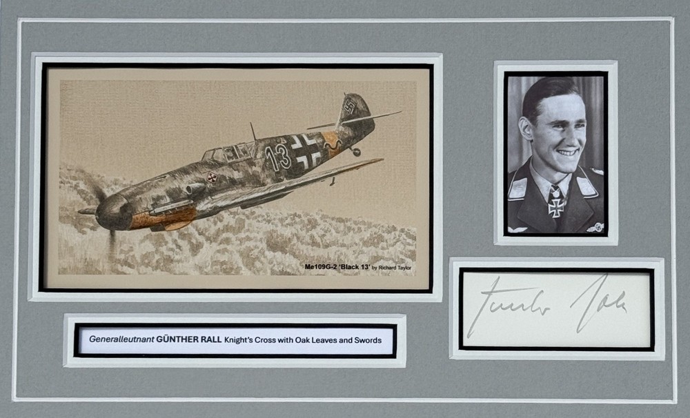 #4 GÜNTHER RALL - Autograph Collection