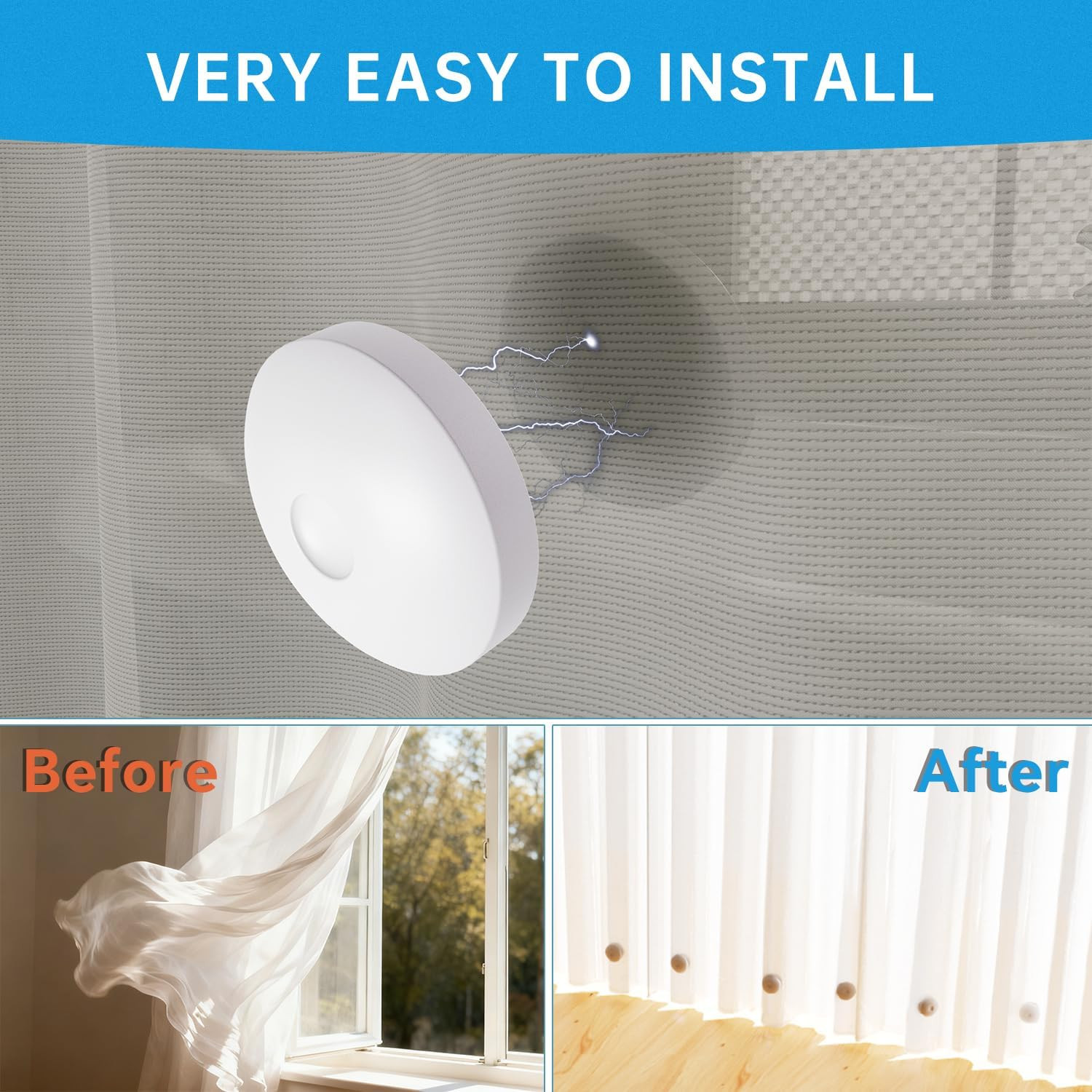 Shower Curtain Weights - Silicone Fully Wrapped Rustproof Shower Curtain Magnets