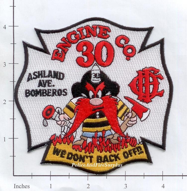 Illinois - Chicago Engine 30 IL Fire Dept Patch