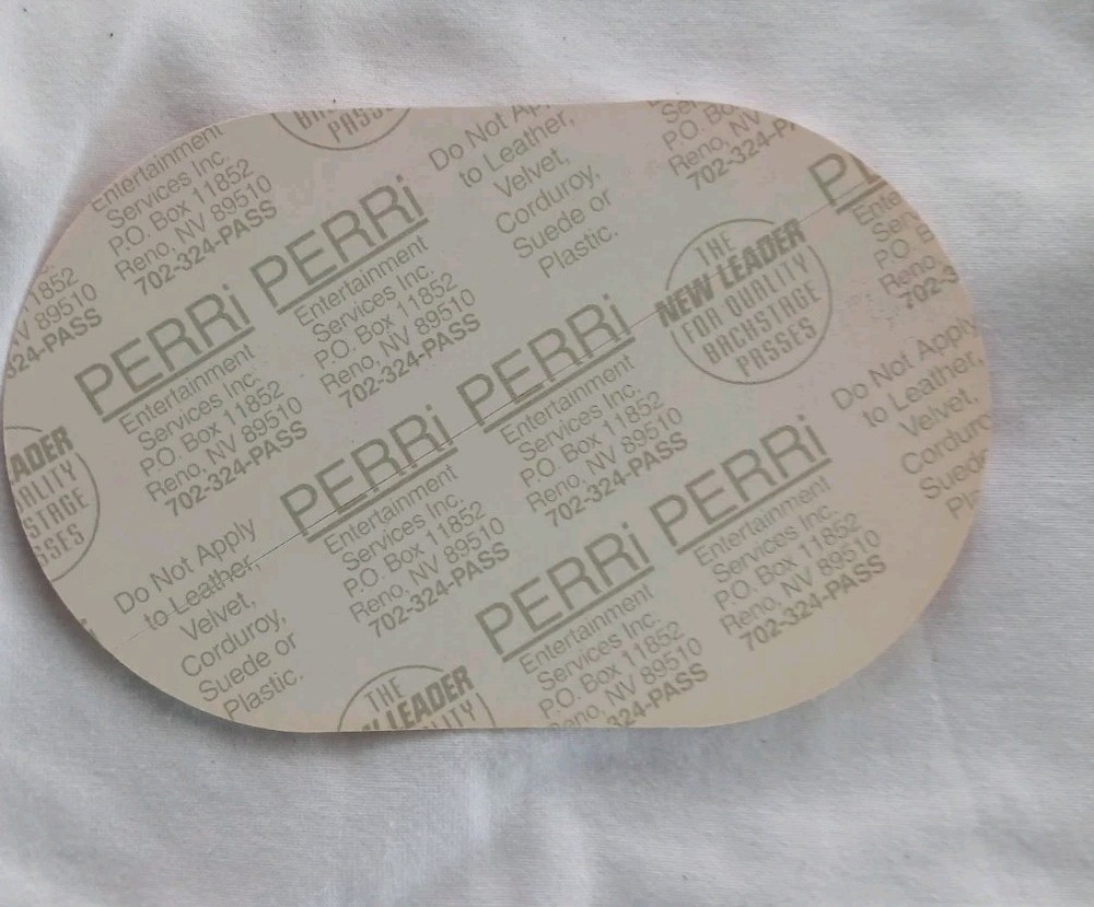 Ozzy Osbourne Photo/ Media Pass 1996 Classic Rare Original Perri