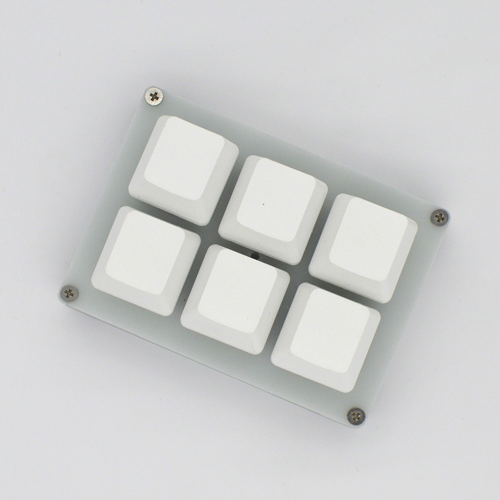 DIY Customize USB Programmable Mechanical Keyboard 6 Keys Macro keypad Shortcut