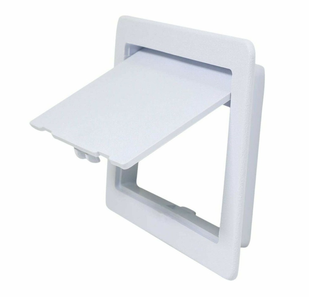 Plastic High Impact Access Panel Door For Easy-Snap Wall or Ceilings Opening New