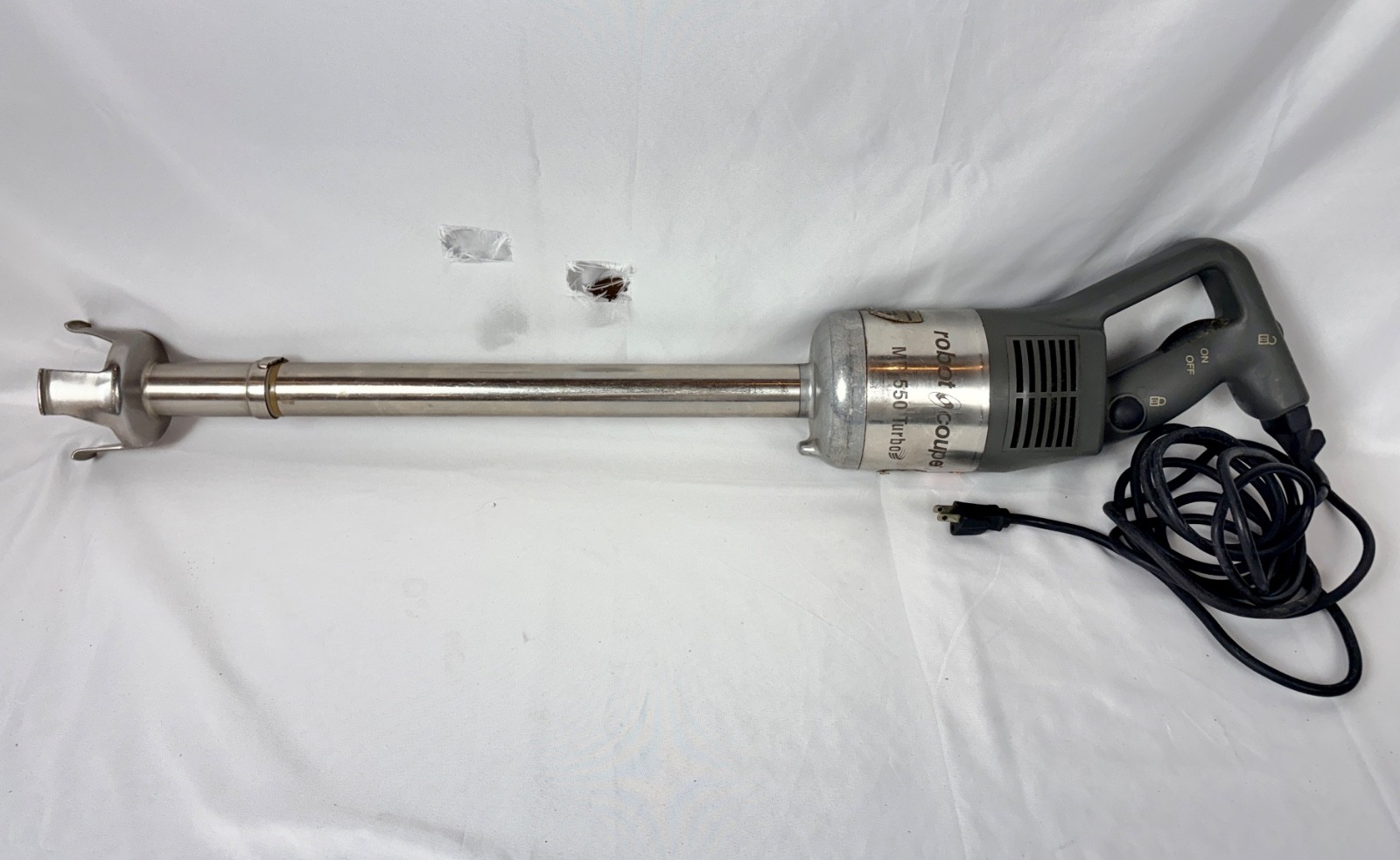 Robot Coupe MP 550 Turbo 18" Single Speed Immersion Blender - 1.1 HP "Read"