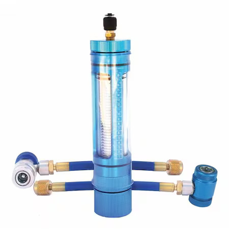 Airsept 90024 A/C Oil Injector, Steel, 2" W