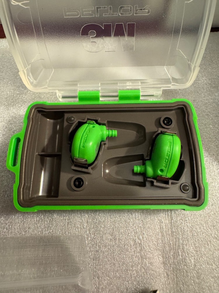 *Read* Peltor EEP100 Electronic Earplugs ABS Polymer 6 DB Earbuds Green: EEP-100