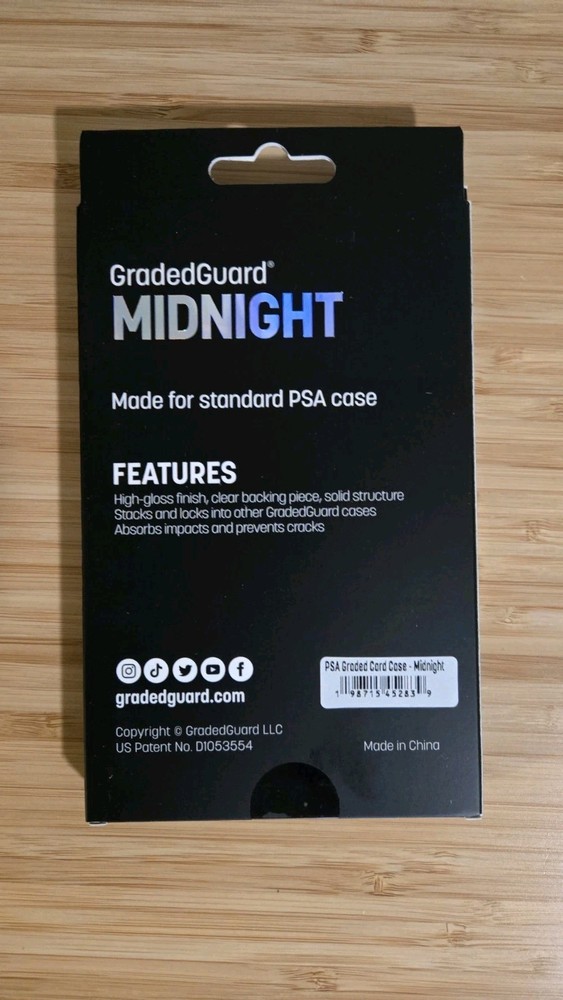 GradedGuard PSA Graded Guard Case Midnight Limited Edition