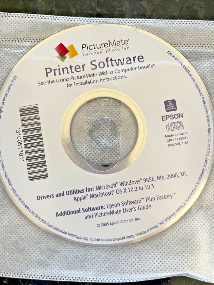 Nikon Picture Project 1.1 Windows & Mac CD-Rom & Reference Manual. New Sealed