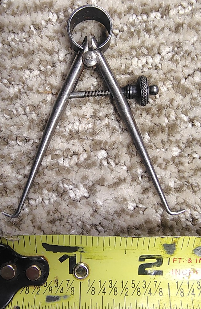 🗽 VINTAGE MINI 2-1/4" ID CALIPER