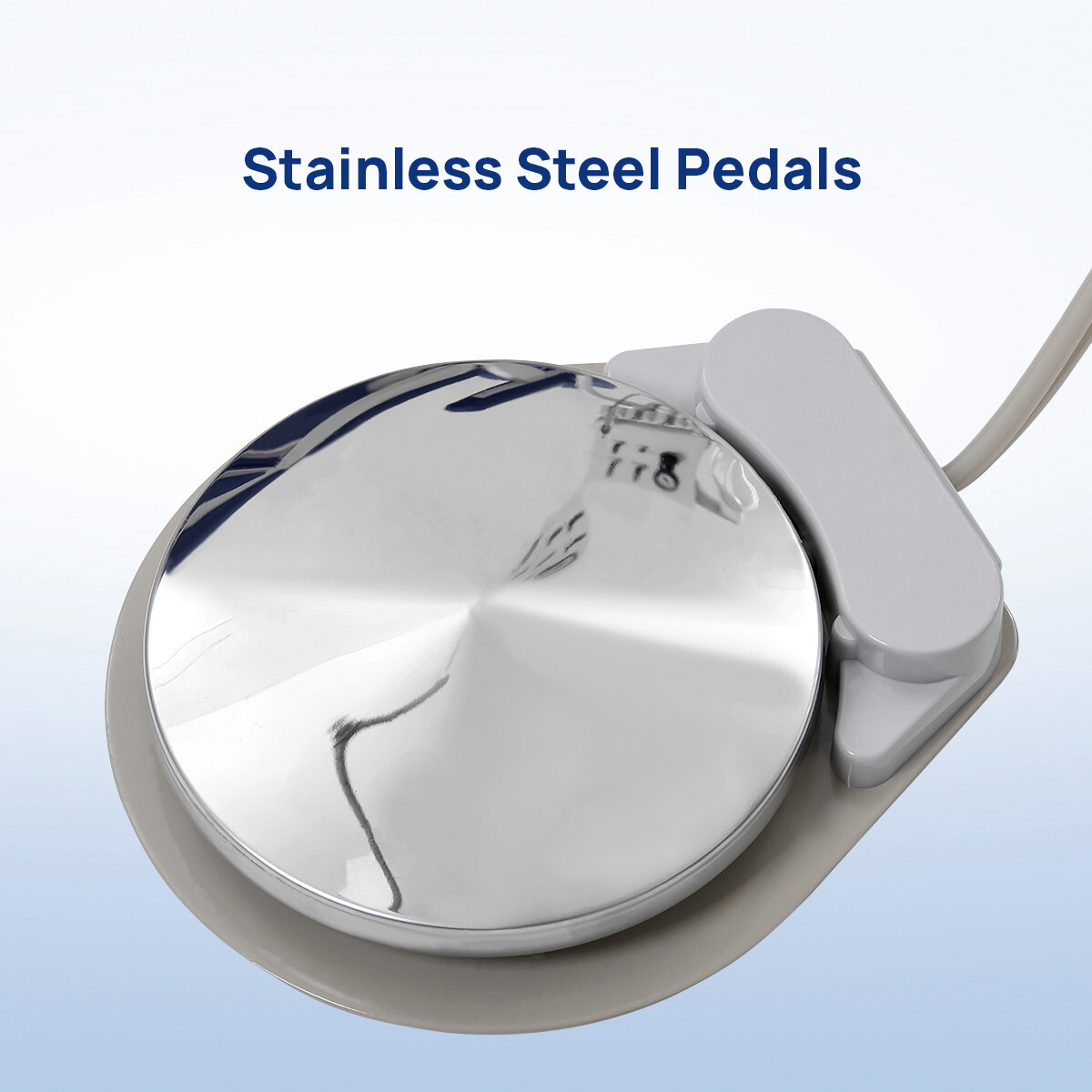 Silla dental portatil plegable con unidad de turbina de air escupidera Luz LED