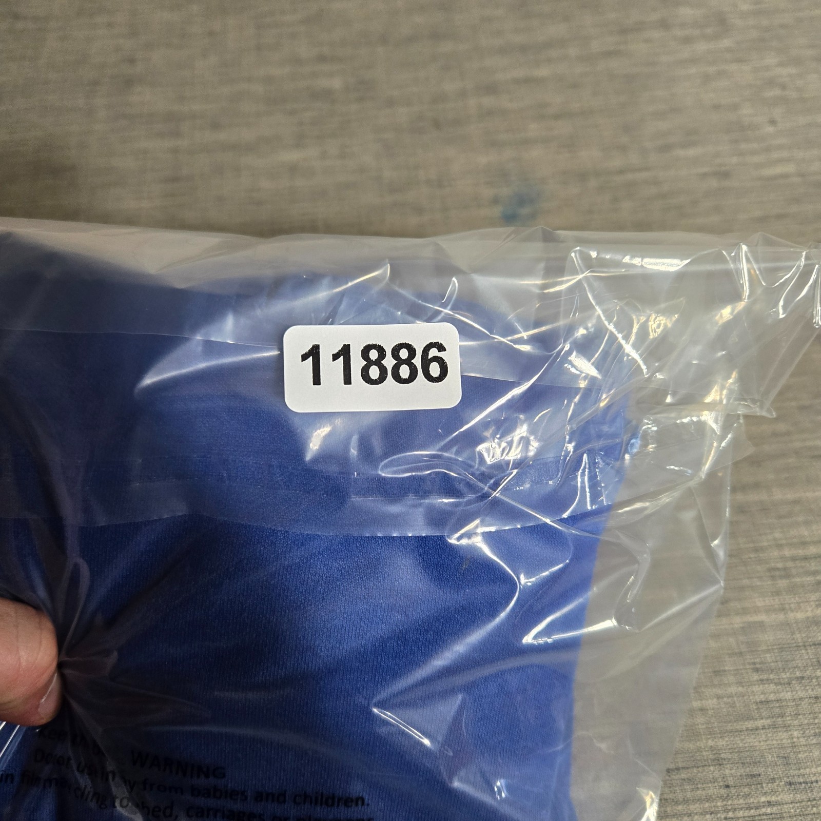 Peter Millar Golf Sweatshirt Mens XL Blue Crown Comfort Interlock 1/4 Zip