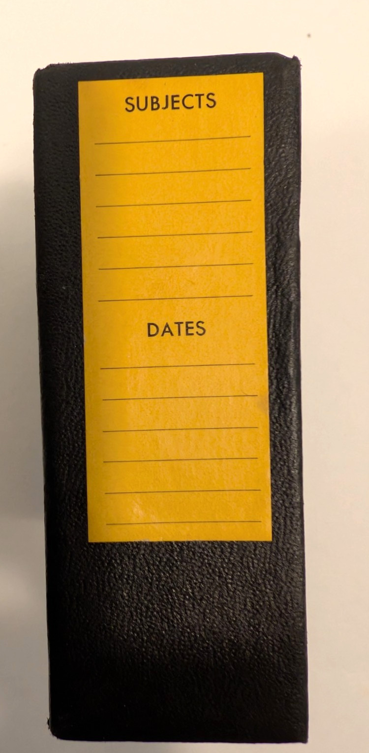 Vintage Kodak Negative File Book 100 2-7/8" x 2-7/8" Glassine Pages