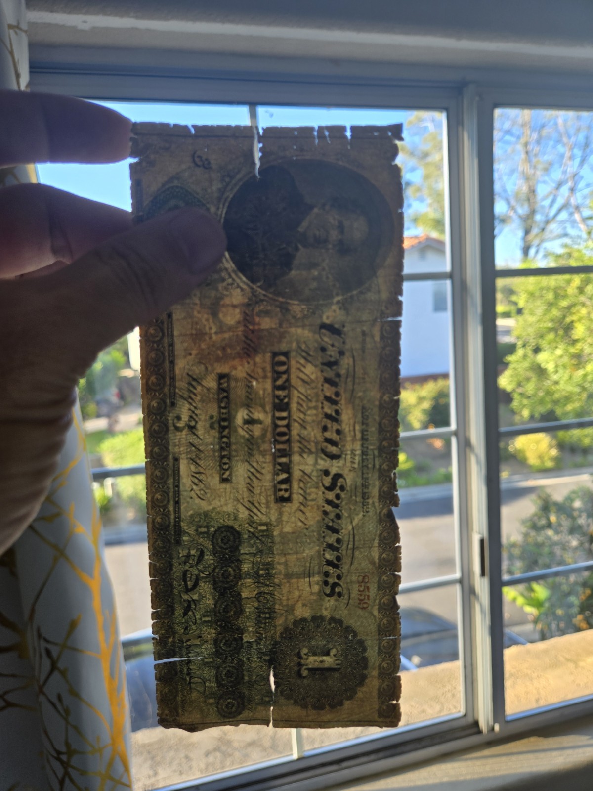 1862 $1 Legal Tender Note