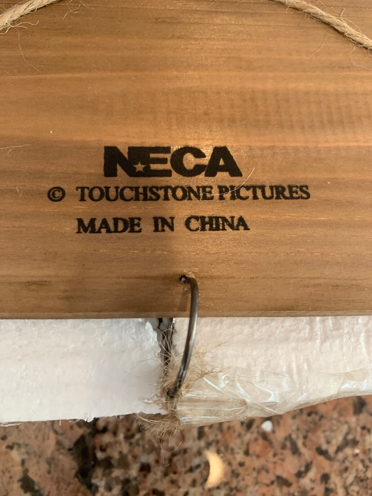 NIGHTMARE BEFORE CHRISTMAS Wooden SIGN Hanging Ornaments NECA Bat Pumpkin Skull