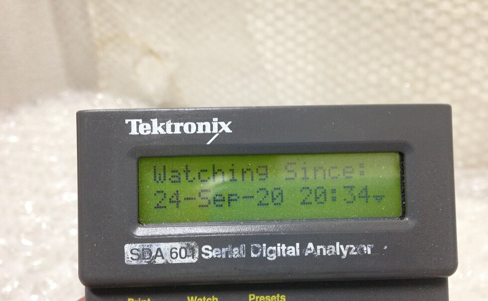 Tektronix SDA 601 Digital Analyzer