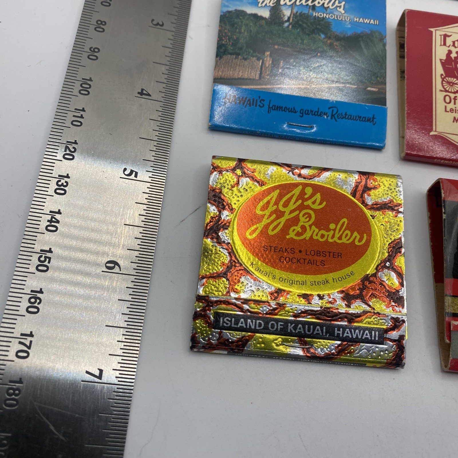 Vintage Assorted Restaurant Advertising Matchbooks Lot 12 Hawaii Michigan Golf