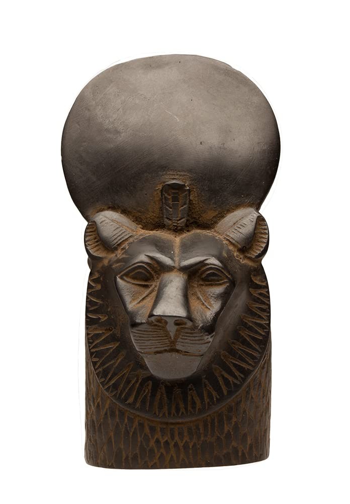 - Sekhmet Bust Black - 4.5" - Made in Egypt