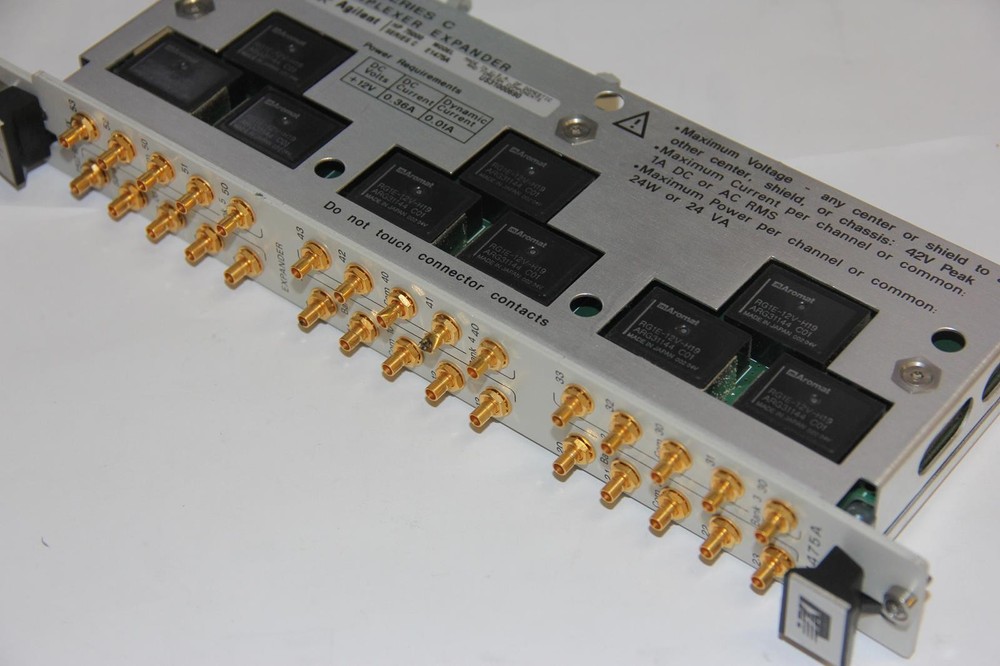 AGILENT E1475A 75000 Series C 75Ohm Multiplexer Expander VXI Module