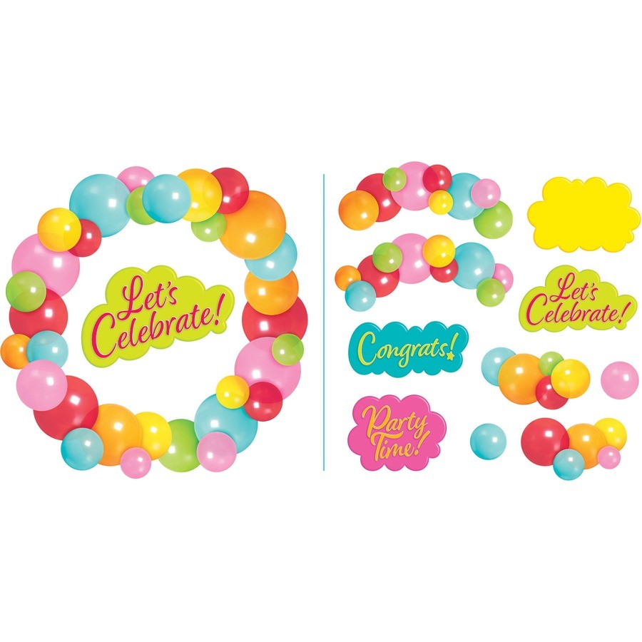 Trend Let's Celebrate Wipe-Off Learning Set (t19006)