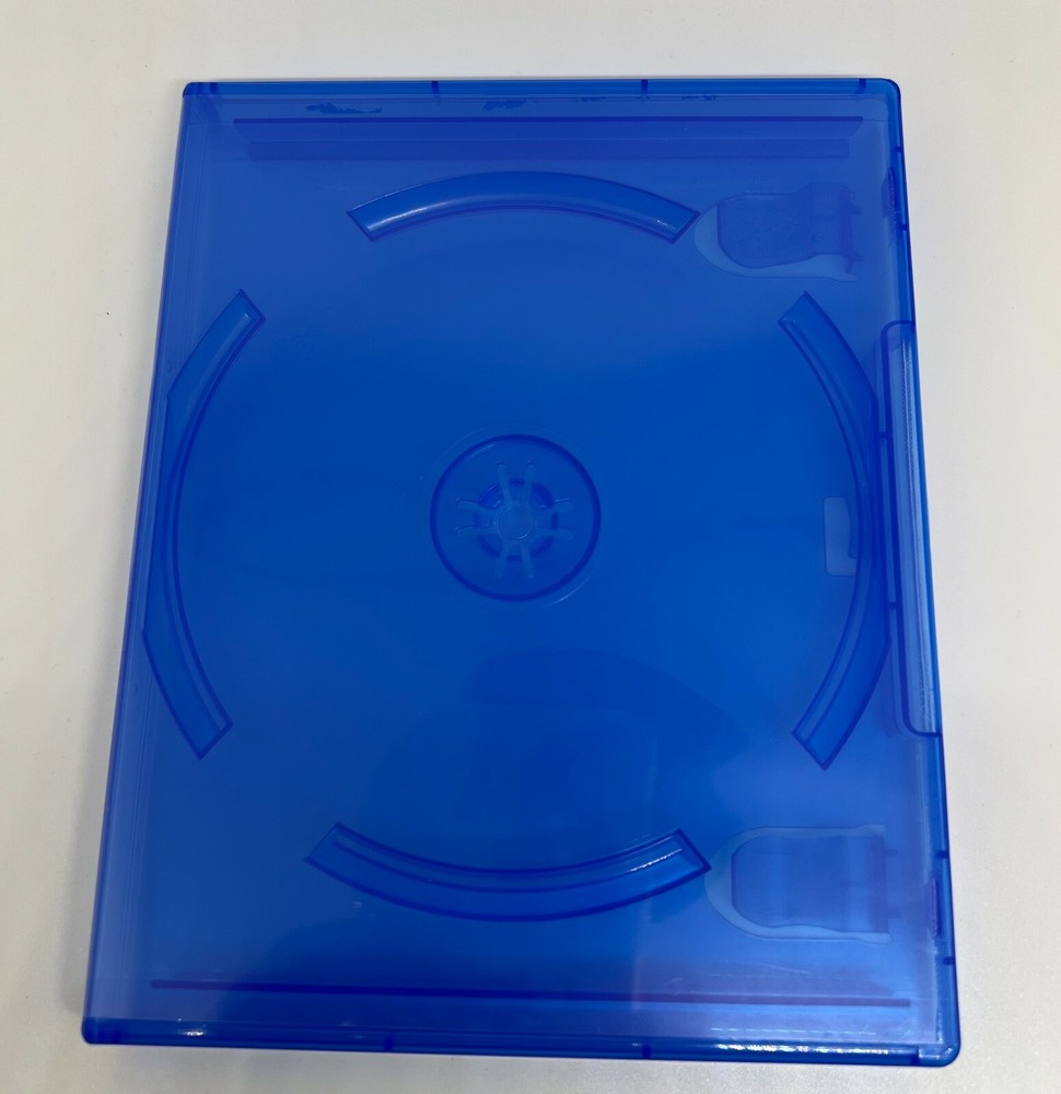 ONE (1) PlayStation 4 PS4 Replacement Game Case CD DVD Box, Blue - PS4