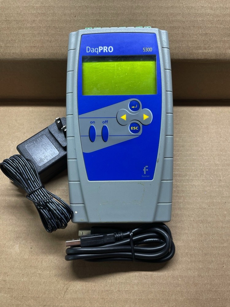 Omega/Fourtec DaqPro 8 Channel Handheld Portable Data Logger, Temp, Volt or Amp