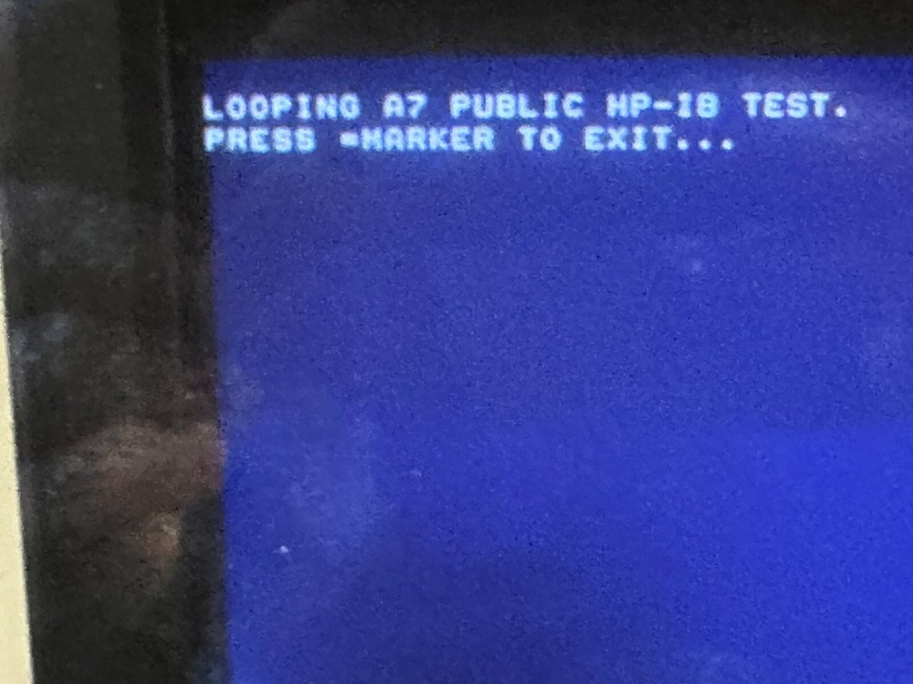 HP 85101C Display/Processor w/Option 010011