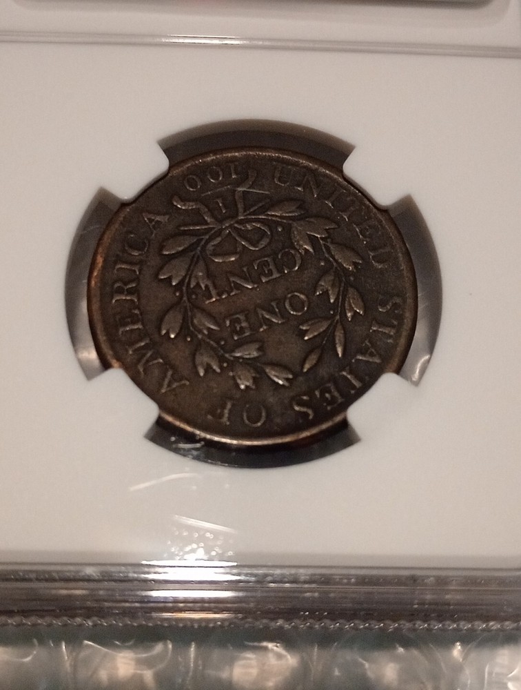 *USA 1 Cent, Draped Bust Cent 1803, NGC- VF Details
