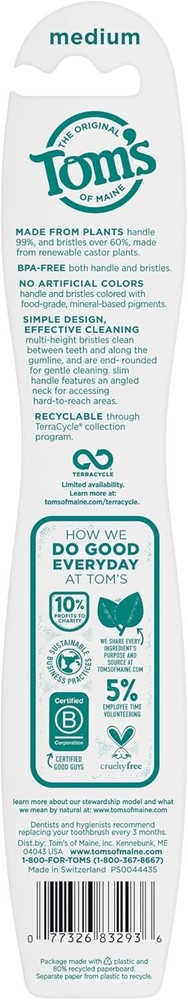 Naturally Clean Toothbrush, Medium