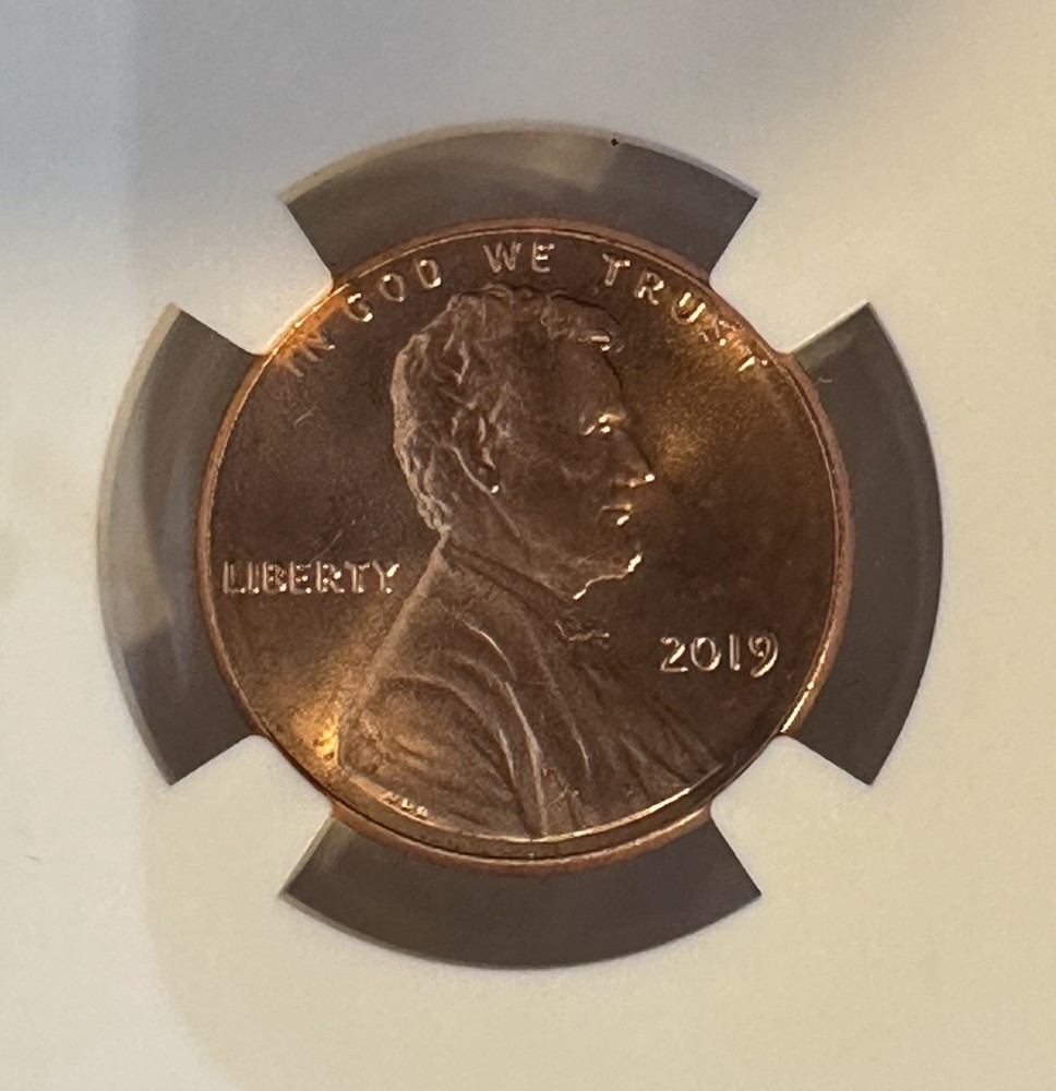 2019 P Lincoln Shield Cent NGC MS66RD