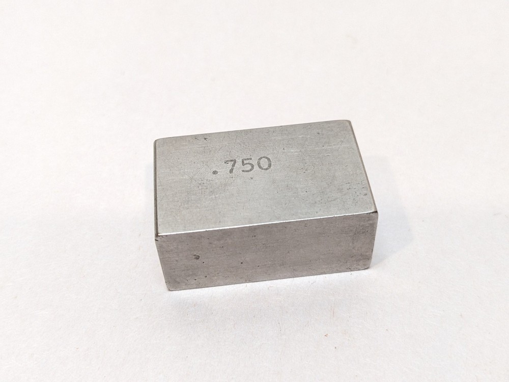 .750 Gage Block 3/4"