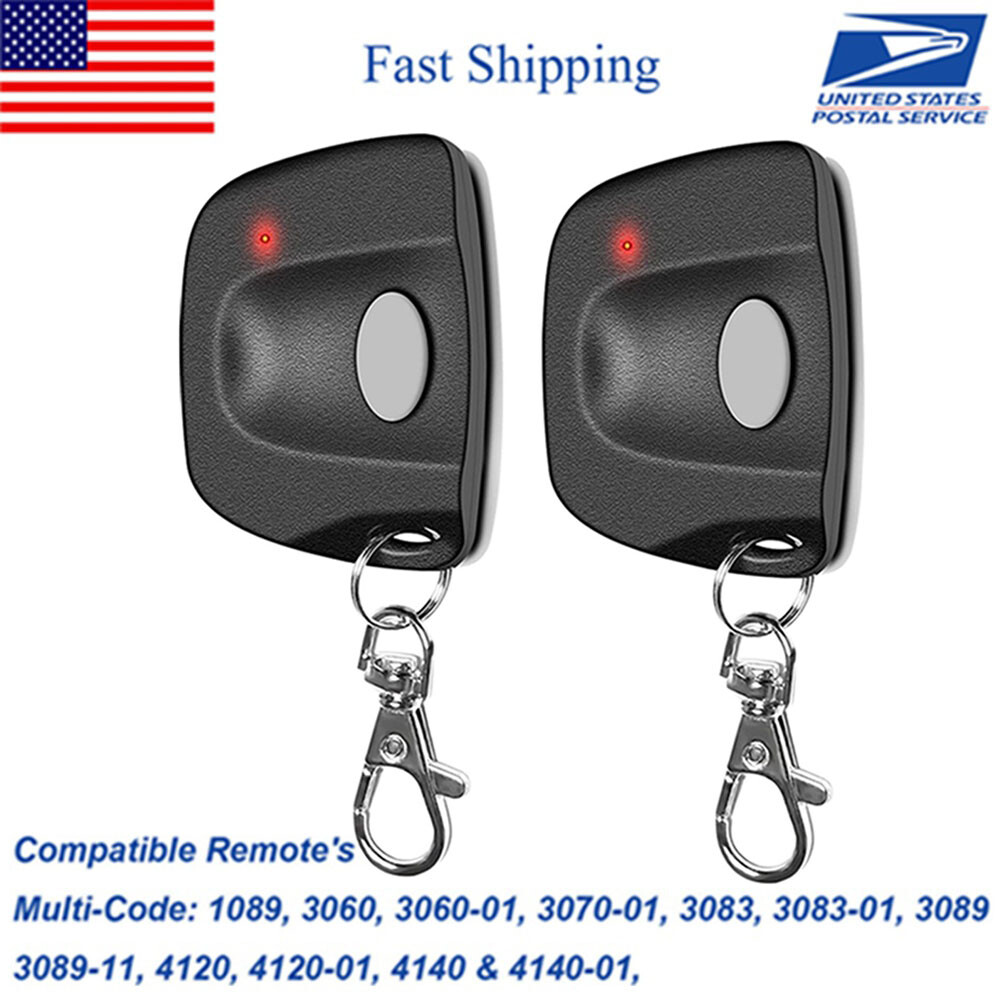 multi-code For 3089 multicode 308911 Linear MCS308911 300mhz 1 button remote