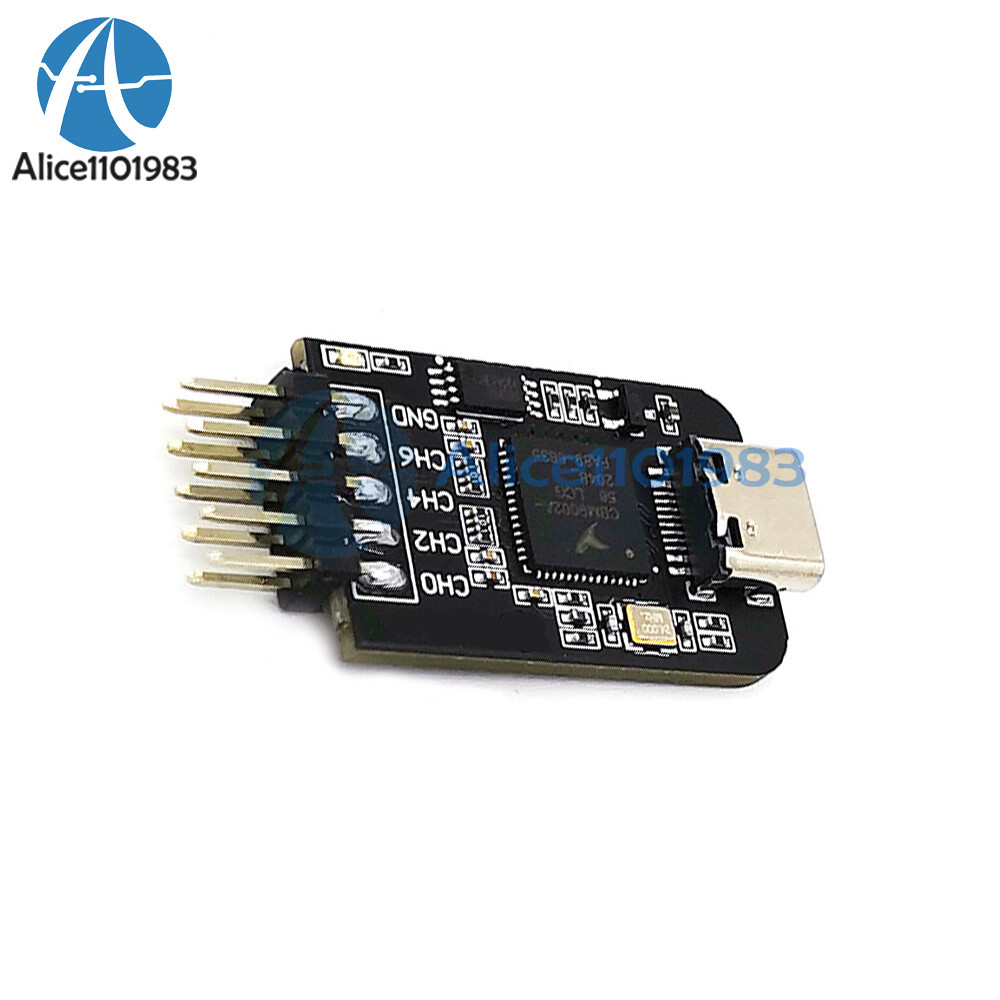 1/2/5/10 Pieces 8 Channel Mini Logic Analyzer Type C MCU Arm FPGA Debugging Tool