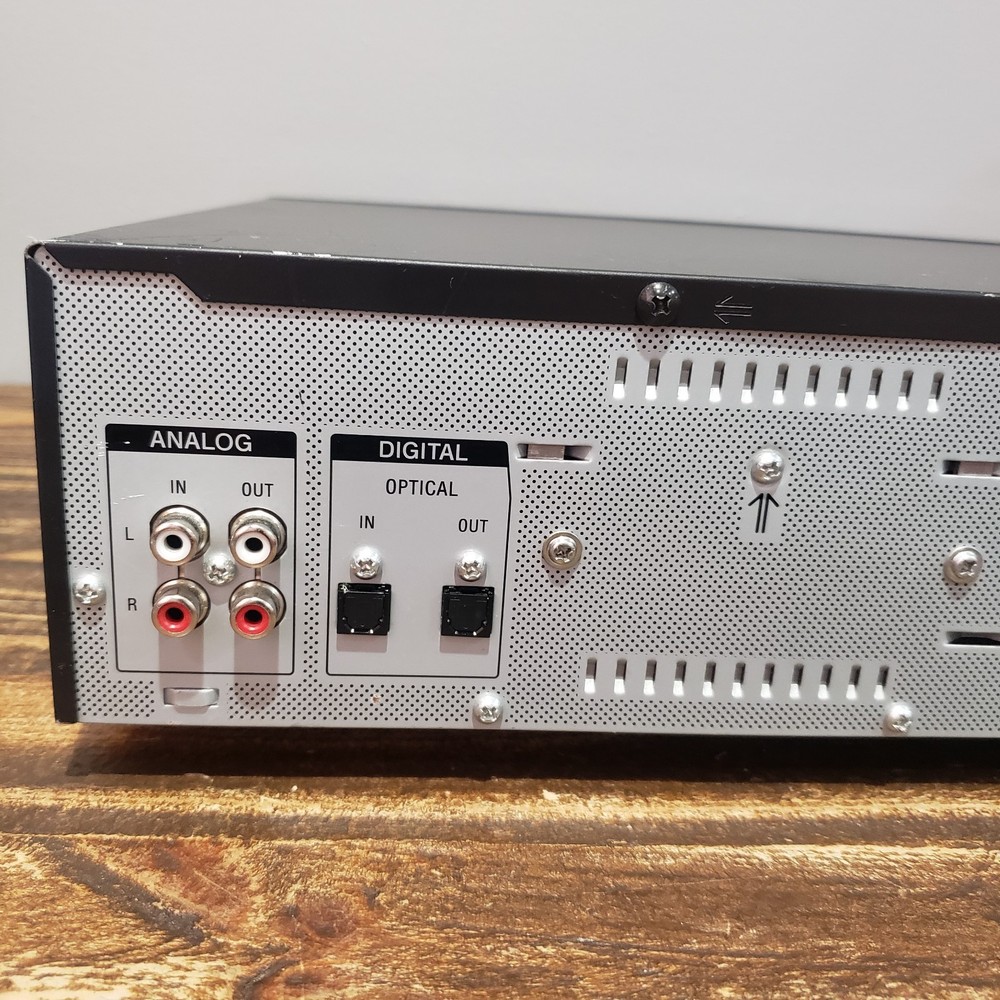 Sony 5 Disc Cd Changer Recorder Combo RCD-W500C Black Tested