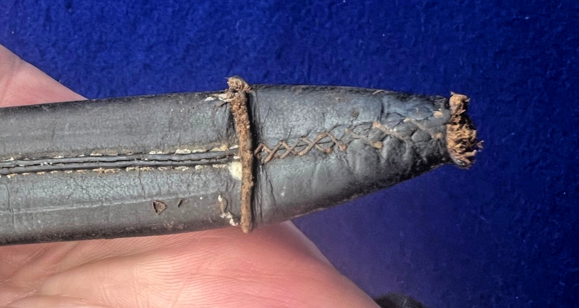 James Westa Abraham Leon Sheffield Civil War Arkansas Bowie Knife Antique