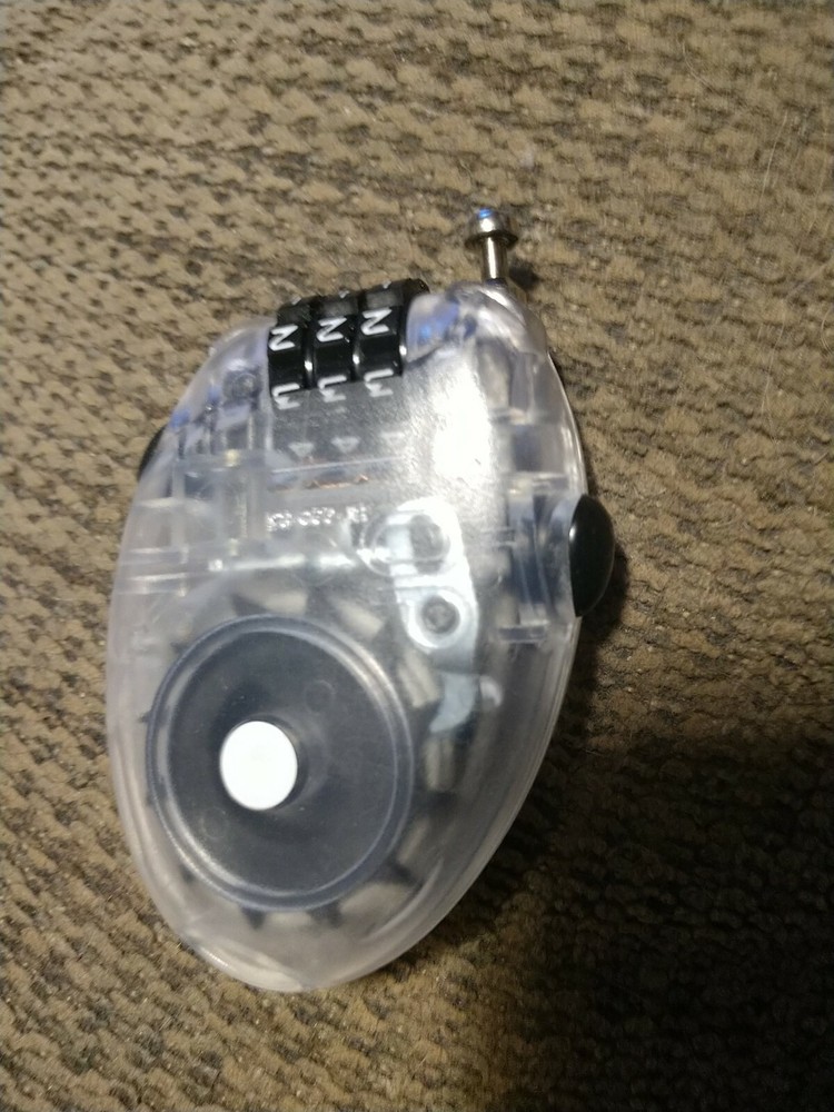 Saab Accessory PacSafe 3-Digit Combination Lock