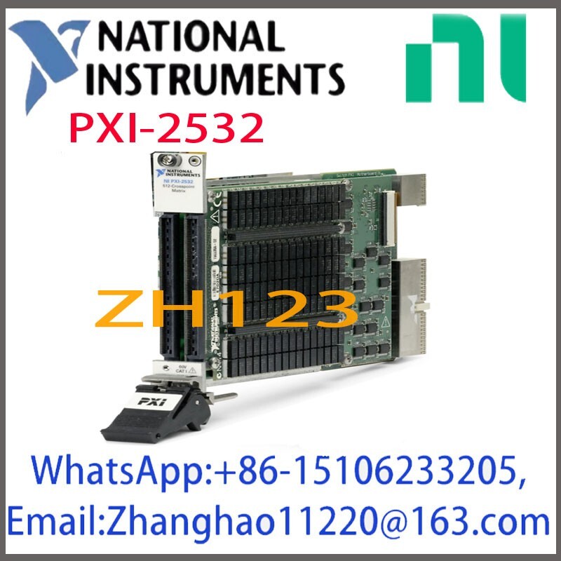 NI PXI-2532 High-Density Multiconfiguration Matrix Switch Module