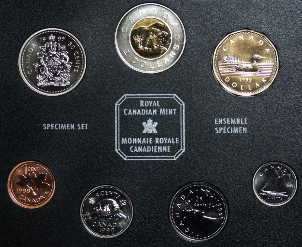 1999 CANADA SPECIMEN SET - POLAR BEAR