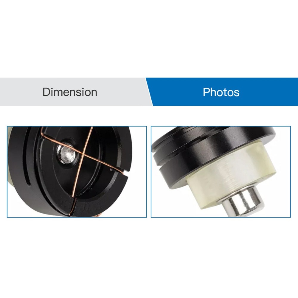 CO2 Laser Mirror Alignment Target & Tool for Corrects Laser Beam